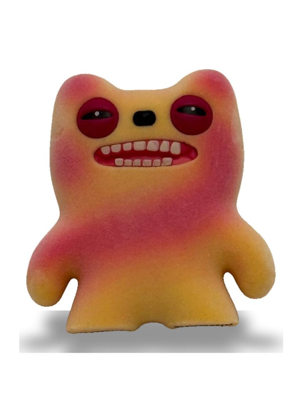 Fuggler 2.5" Orange Swirl Stinky Monster Mini Figure Rare